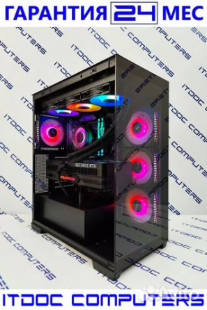 Игровой пк AMD Ryzen 7 9800x3D/64GB.DDR5/2TB/RTX50 Донецк