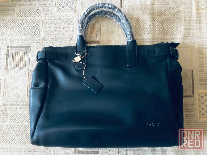 Кожаный мужской портфель Bally Донецк - изображение 1