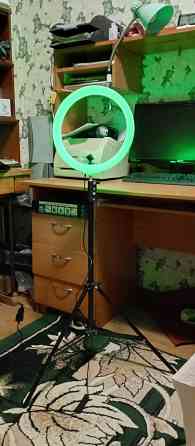 Лампа кольцевая rgb Донецк