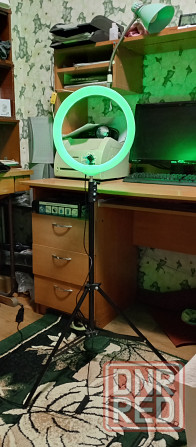 Лампа кольцевая rgb Донецк - изображение 1