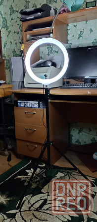 Лампа кольцевая rgb Донецк - изображение 2