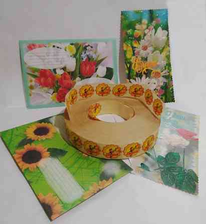 Наклейка с праздником 8 Марта,в наличии,есть опт. Донецк