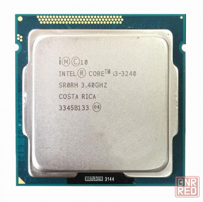 Процессор Intel Core I3-3240 Ivy Bridge (Lga1155, 2 ядра, 3400mhz, L3 3072kb) уценка б/у (арт-1134) Донецк - изображение 1