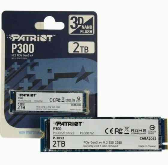 Твердотельный накопитель Ssd M.2 Nvme Patriot Memory P300 (P300p2tbm28) 2тб (арт-3779) Донецк