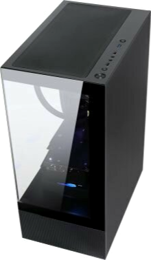 Корпус Formula Crystal Z1 черный без бп Atx 2xusb2.0 1xusb3.0 Audio Bott Psu (арт-7073) Донецк