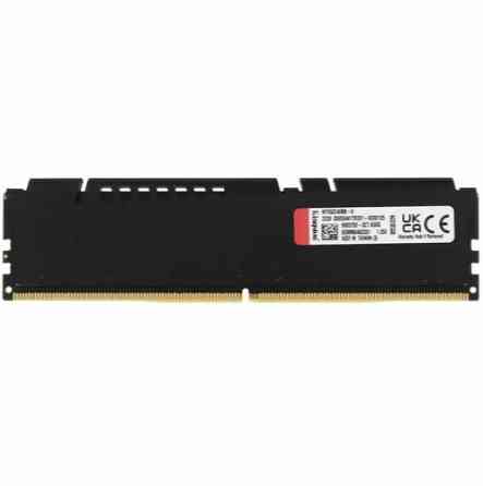 Kingston Fury Beast Black Ddr5 Dimm 5200mhz Pc-41600 Cl40 - 8gb Kf552c40bb-8 Oem (арт-8808) Донецк