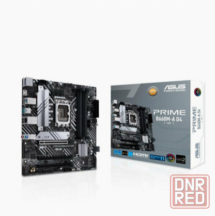 Материнская плата Asus Prime B660m-A D4-Csm (Lga1700, Matx) 90mb19k0-M1eayc Lga1700 (арт-6849) Донецк - изображение 1