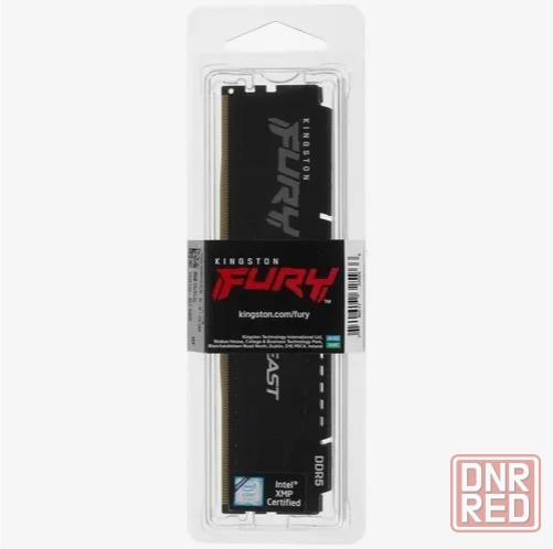 Kingston Fury Beast Black Ddr5 Dimm 5200mhz Pc-41600 Cl40 - 8gb Kf552c40bb-8 Oem (арт-3405) Макеевка - изображение 2