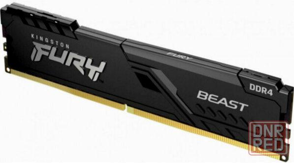 Оперативная память Ddr4 Kingston 8gb 3200 Mhz Pc-25600 Fury Beast Black (Kf432c16bb/8) (арт-1912) Макеевка - изображение 1
