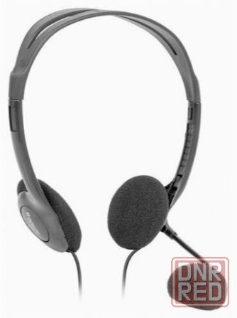 Наушники с микрофоном (гарнитура) Defender Hn-102, проводная, 1,8 м, стерео, с оголовьем, регулятор Донецк - изображение 2