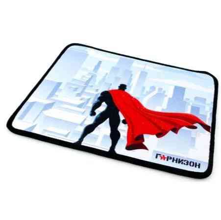 Коврик д/мыши гарнизон Gmp-145 25х20х0,3см, супергерой, ткань+рез(18068) 1918413 (арт-8332) Донецк