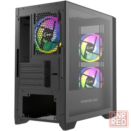 Корпус Powercase Alisio Micro Z3b Argb, черный (Camzb-A3) (арт-3980) Донецк - изображение 3