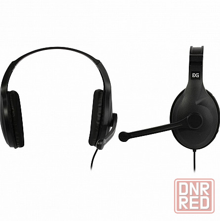 Наушники с микрофоном Exegate Office Hs-102s Black (арт-6340) Донецк - изображение 1