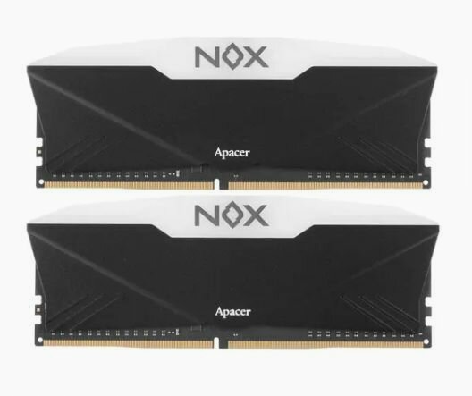 Модуль памяти Apacer Ddr4 3600 16gb Dimm Nox Rgb Black Gaming Memory Ah4u16g36c25ynbaa-2 Non-Ecc, Cl Донецк