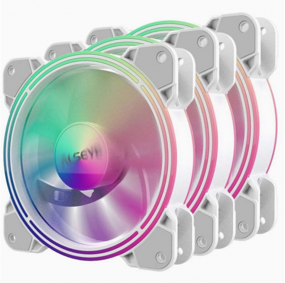 Вентилятор для корпуса Alseye Halo 4.0-W Kit (3 шт.) (арт-1280) Донецк