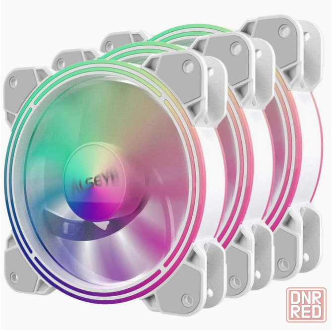 Вентилятор для корпуса Alseye Halo 4.0-W Kit (3 шт.) (арт-1280) Донецк - изображение 1