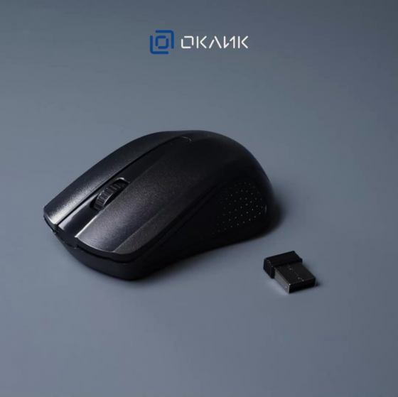 Мышь оклик 485mw черный оптическая (1200dpi) беспроводная Usb (2but) (арт-7041) Донецк