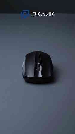 Мышь оклик 485mw черный оптическая (1200dpi) беспроводная Usb (2but) (арт-7041) Донецк