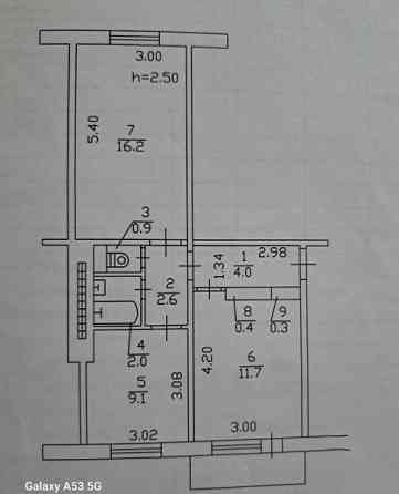 Продаю 2-х комнатную квартиру в Ленинском районе, ул. Речная Донецк