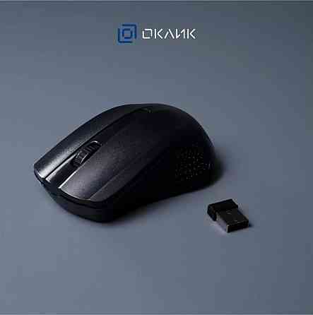 Мышь оклик 485mw черный оптическая (1200dpi) беспроводная Usb (2but) (арт-5357) Макеевка
