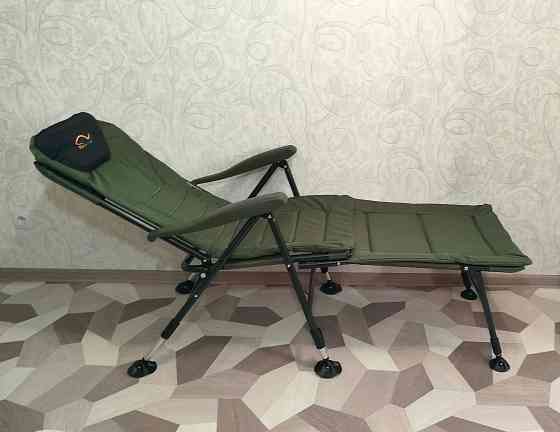 Карповое кресло "Komandor" с подставкой для ног Донецк