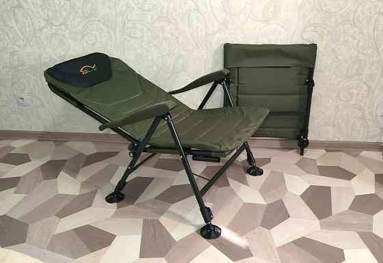 Карповое кресло "Komandor" с подставкой для ног Донецк