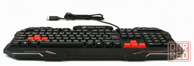Клавиатура Dialog Gan-Kata Kgk-11u, Usb, черный тип подключения: проводная, интерфейс: Usb (арт-3346 Донецк - изображение 2