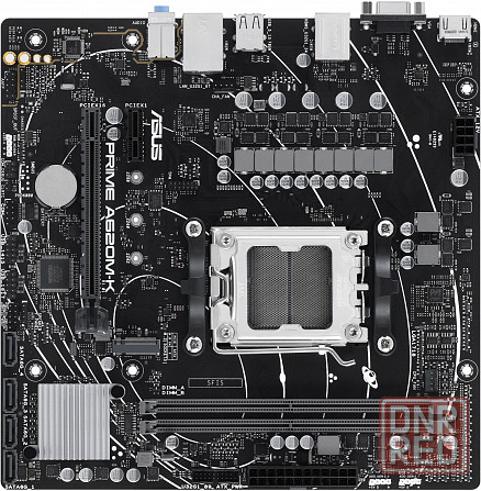 Материнская плата Asus Prime A620m-K, Am5, A620, 2*Ddr5, 4*Sata, 1*M.2, 4*Usb 3.2, 2*Usb 2.0, 2*Pcix Макеевка - изображение 1