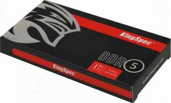 Оперативная память Dimm Kingspec Ddr5 8gb 4800mhz Ks4800d5n11008g Rtl Pc5-38400 Cl40 Dimm 288-Pin 1. Макеевка