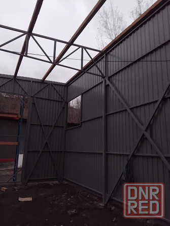 Заборы, калитки, ворота, навесы, огрождения! Макеевка - изображение 1