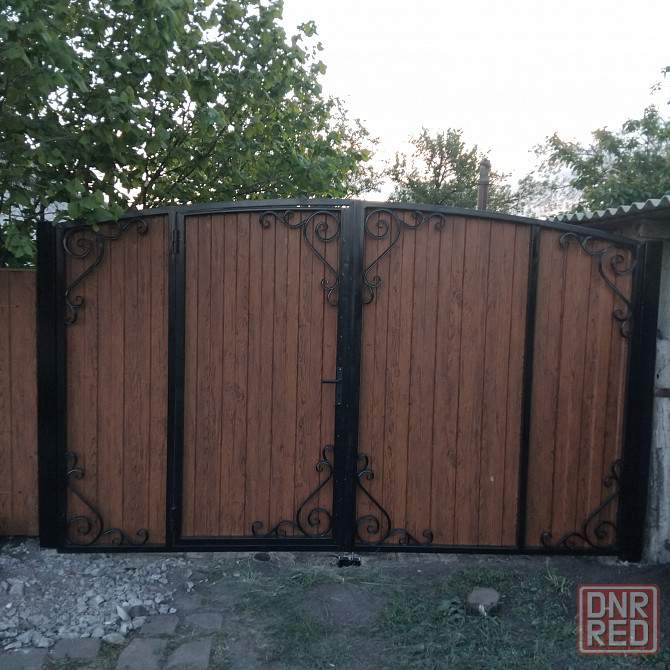 Навесы, заборы,ворота, калитки! Изготовление и монтаж! Донецк - изображение 2