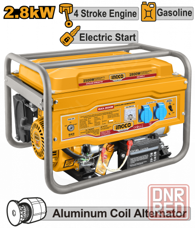 Бензиновый генератор INGCO GE30005-1 Донецк - изображение 1