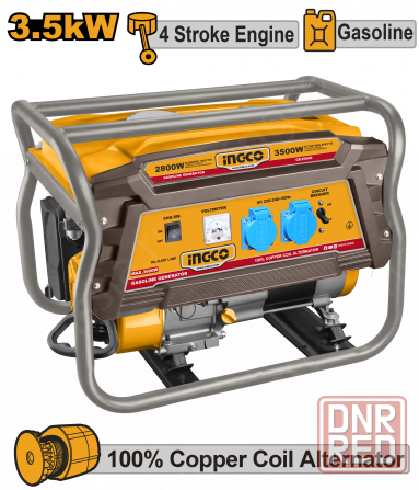 Бензиновый генератор INGCO GE35006 Донецк - изображение 2