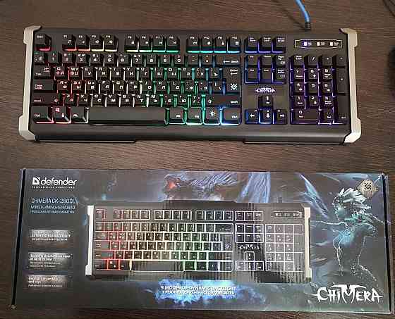 Игровая клавиатура RGB Defender Chimera Горловка