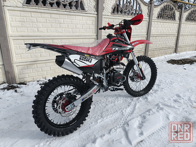 Мотоцикл эндуро FX MOTO YZ-250 (красно-черный) Донецк - изображение 3