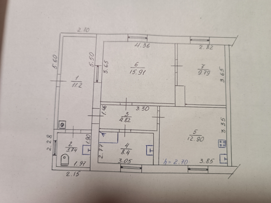 Продам дом, квартира Харцызск
