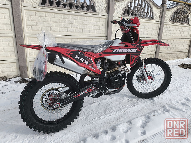 Мотоцикл эндуро ZUUMAV K8R ybh300 (красный) новый Донецк - изображение 6