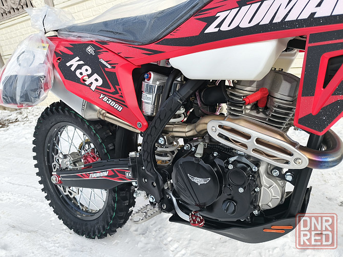 Мотоцикл эндуро ZUUMAV K8R ybh300 (красный) новый Донецк - изображение 8