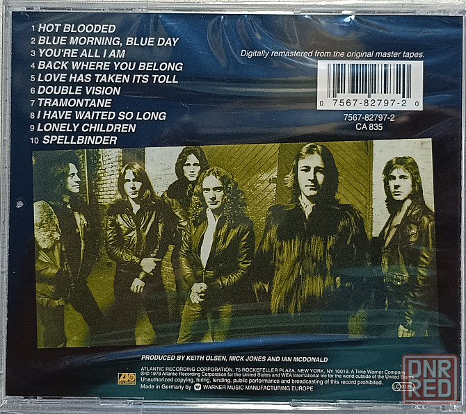 CD диск Foreigner - Double Vision - Донецк - изображение 2