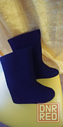 Валеночки с галошками . 19 - 20 см. Донецк - изображение 1