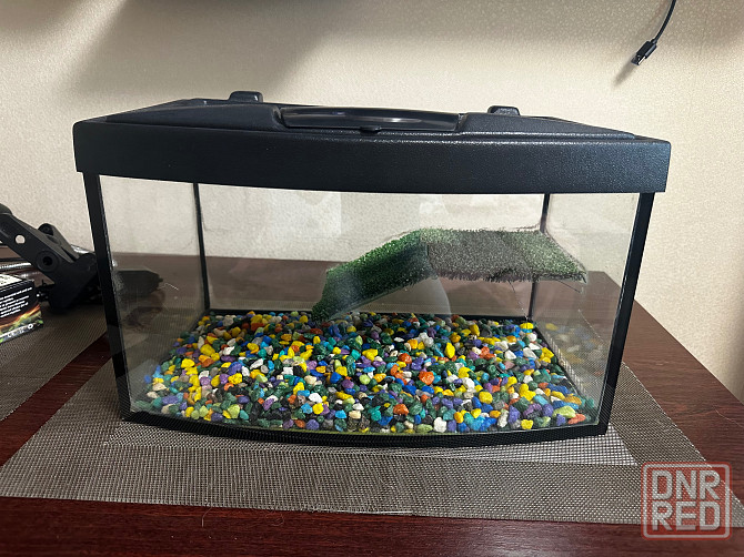 Продам аквариум для черепахи и рептилий 15 литров Донецк - изображение 1