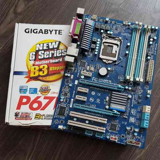 Материнская плата GIGABYTE GA-P67A-D3-B3 Донецк