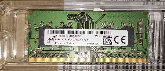 Оперативная память So-Dimm ddr4 Micron 8gb Донецк