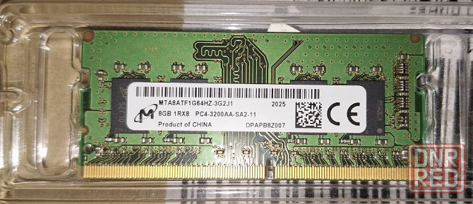 Оперативная память So-Dimm ddr4 Micron 8gb Донецк - изображение 1