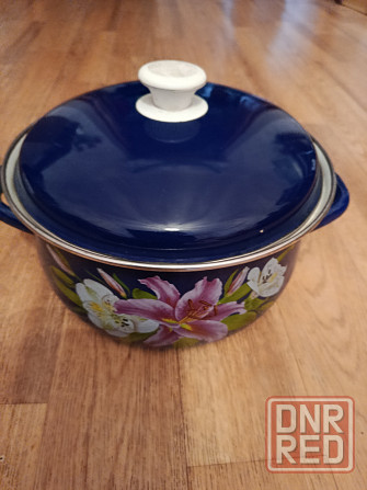 Кастрюля эмаль Макеевка - изображение 1