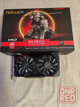 Bugninja видеокарта Radeon RX 6600 8 гб Донецк - изображение 1