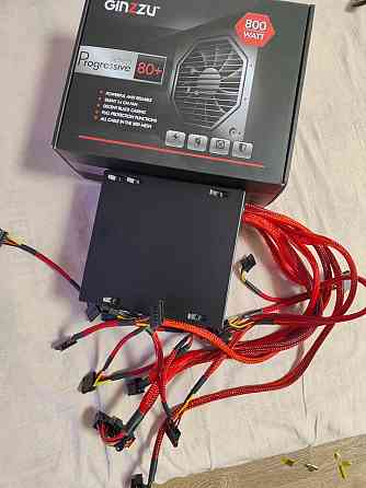 Блок питания Ginzzu PC800 14CM 80+ Донецк