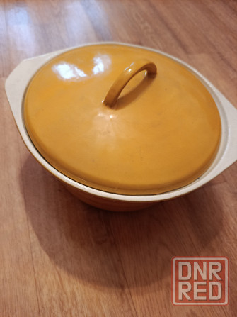 Кастрюля чугун эмаль Макеевка - изображение 1