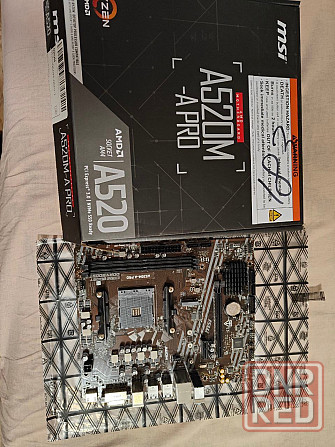 MSI A520M-A PRO AM4 DDR4 Материнская плата Донецк - изображение 1