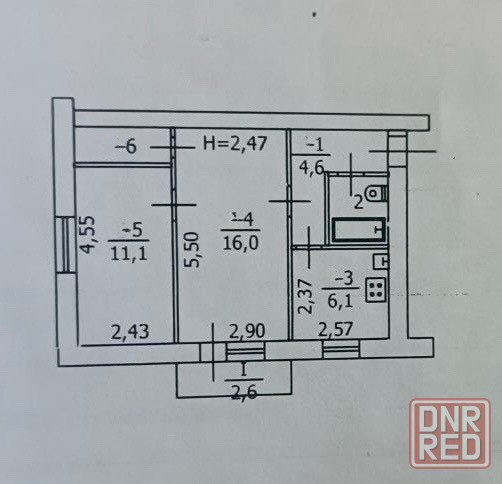 Продается 2-х комнатная квартира Макеевка - изображение 5